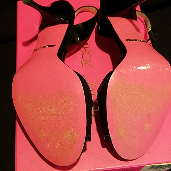 Like New! Betsey Johnson Evening Slingback, Sz 10 - Picture 3 of 4